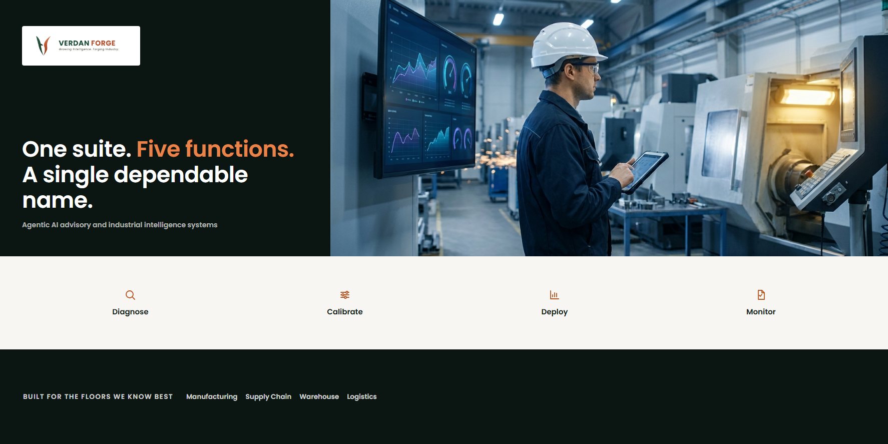 Industrial insights — operational analytics on a tablet (illustrative image)